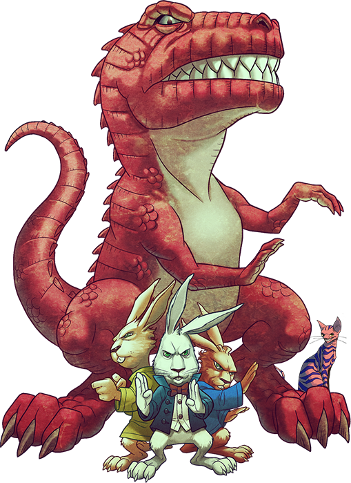 Dino - Christmas Day (509x699), Png Download