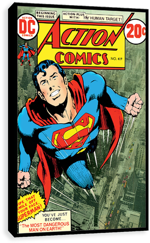 Flying In The Sky - All Comic Book Superman Suits (500x500), Png Download