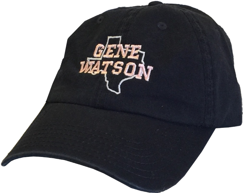 Gene Watson Navy Ballcap- White Texas Outline - Hat (800x800), Png Download
