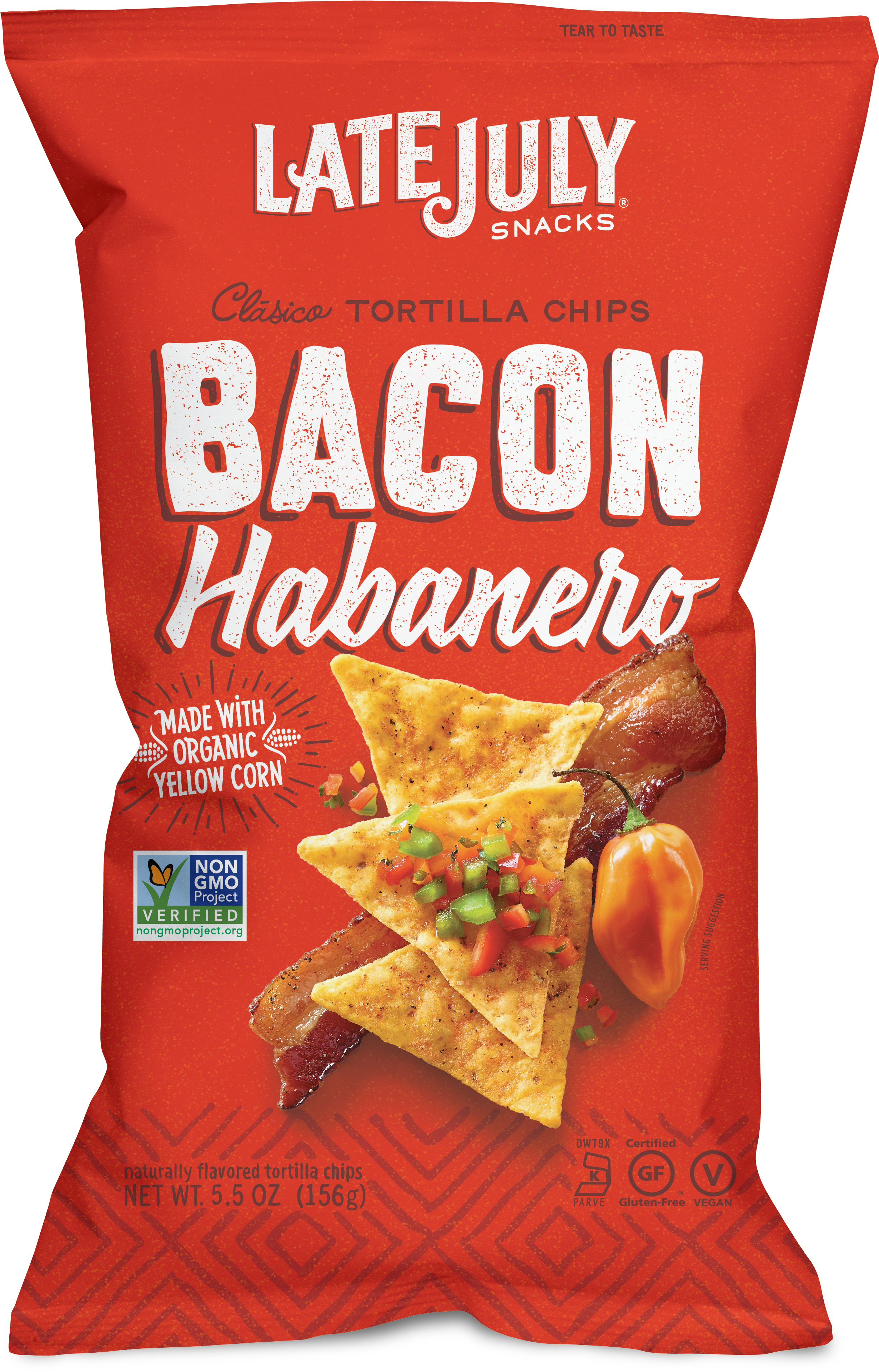 Corn Chips Png Clip Art Stock - Late July Bacon Habanero (3704x5188), Png Download
