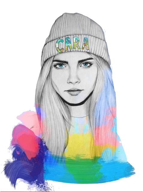Drawing - Robyn Taylor Artist (500x639), Png Download