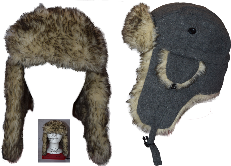 Vector Royalty Free Download Ushanka Fur Hat Png Stock - Fur Hat Transparent Png (1024x698), Png Download