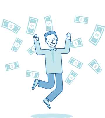 Linkshare - Cartoon (359x402), Png Download