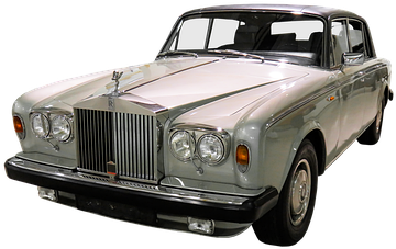 Traffic, Auto, Vehicle, Oldtimer - Rolls Royce Copyright Free (453x340), Png Download