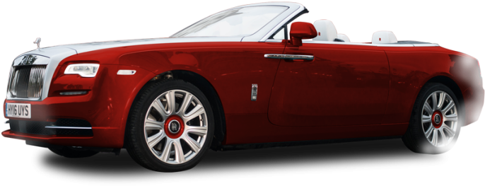 Red Rolls Royce Png Transparent Image - Rolls-royce Phantom Coupé (1024x640), Png Download