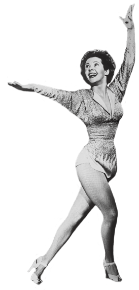 Dancer Lady Vintage Png - Vintage Dancer Png (567x800), Png Download