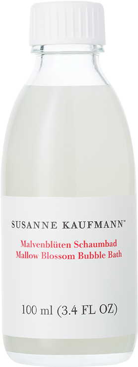 Mallow Blossom Bubble Bath - Glass Bottle (800x1067), Png Download