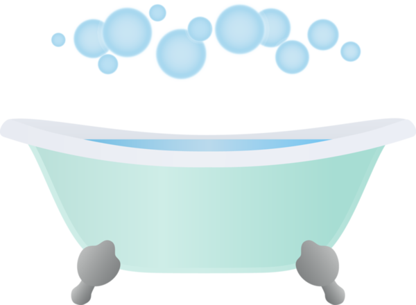 Bathtub Cartoon Transprent Download - Bathtub (600x440), Png Download