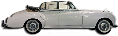 Vintage Rollsroyce1 - Bentley S1 (550x225), Png Download