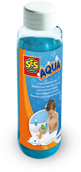 Ses Creative 13068 Aqua Super With Refill Bottle (700x700), Png Download