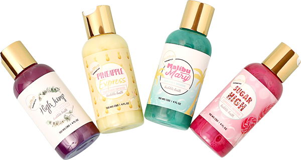 Bubble Bath - Cosmetics (600x319), Png Download