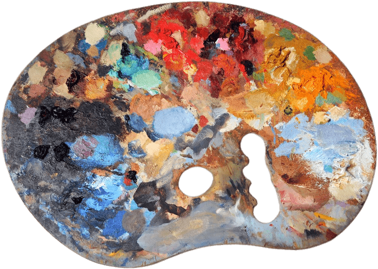 Used Artists Palette - Nouvelles Images Artist's Palette, Shutterfree Boxed (800x585), Png Download