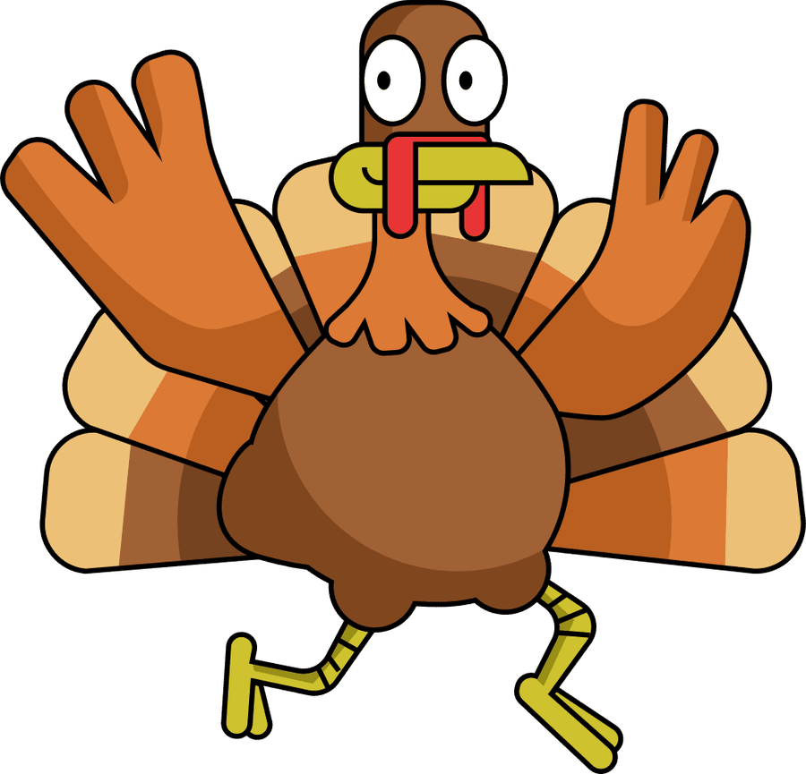 Hand Turkey Clipart At Getdrawings - Clip Art (900x865), Png Download