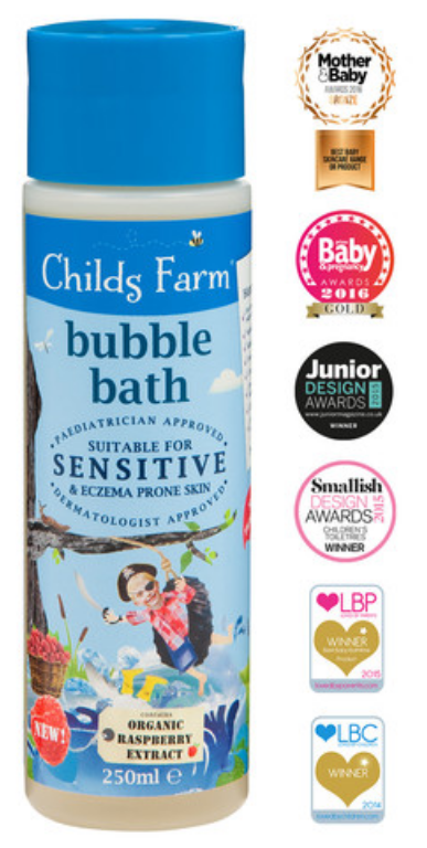 Childs Farm Organic Raspberry Bubble Bath 500 Ml (648x767), Png Download