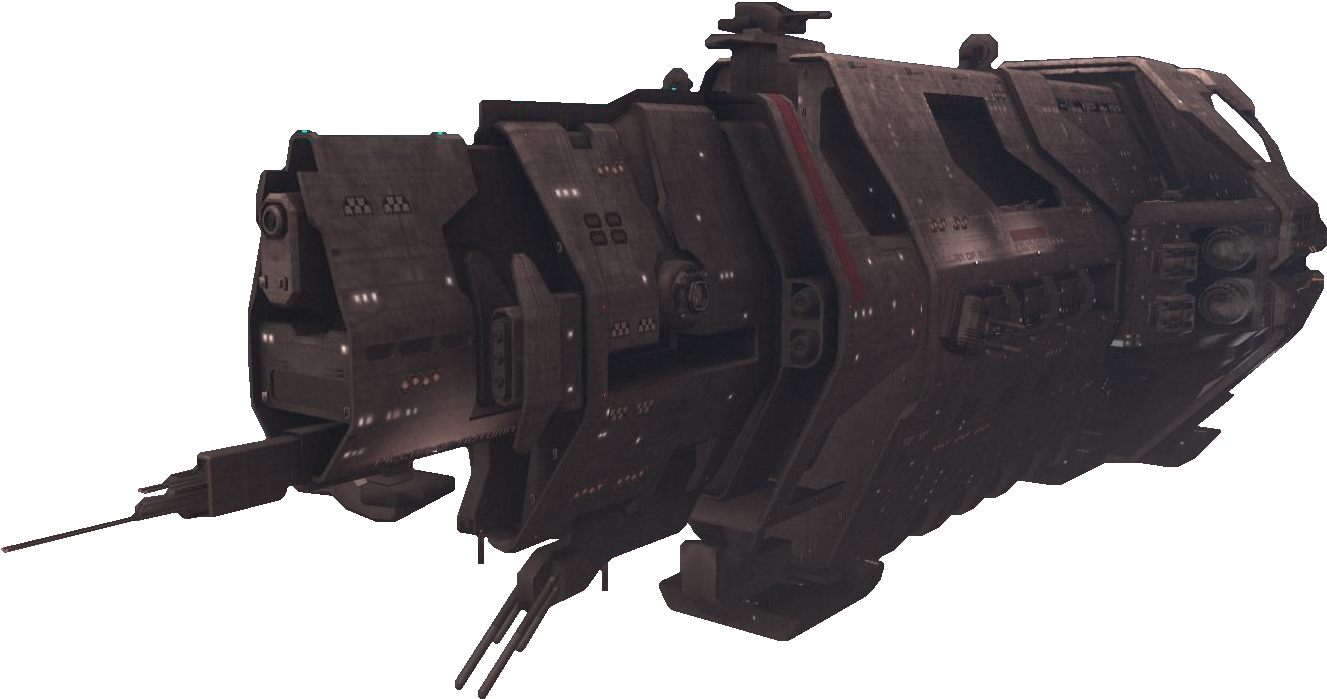 Pillar Of Autumn - Halo Unsc Pillar Of Autumn Ship Replica (800x430), Png Download