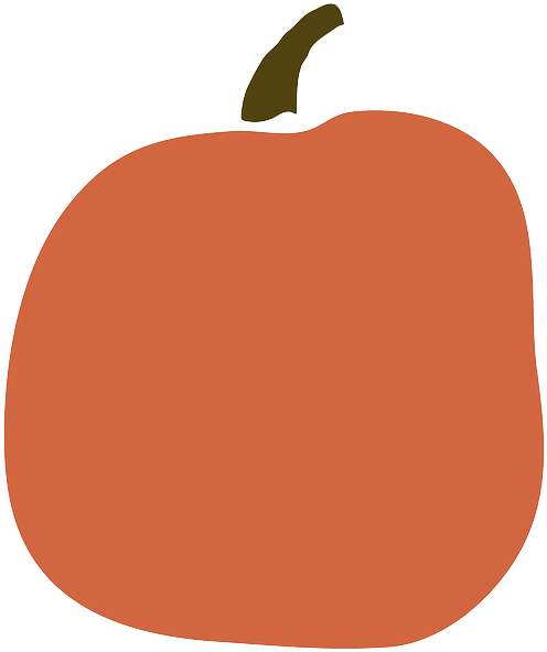 Pumkin, Clipart, Fall, Scrapbooking, Orange, Autumn - Portable Network Graphics (640x640), Png Download