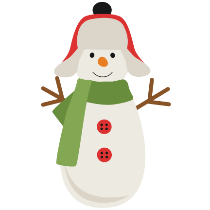 Snowman Svg Scrapbook Cut File Cute Clipart Files For - Scalable Vector Graphics (432x432), Png Download