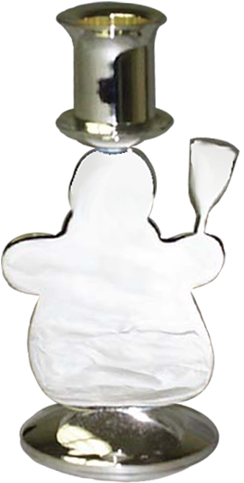 Snowman Candle Holder - Rabbit (500x500), Png Download