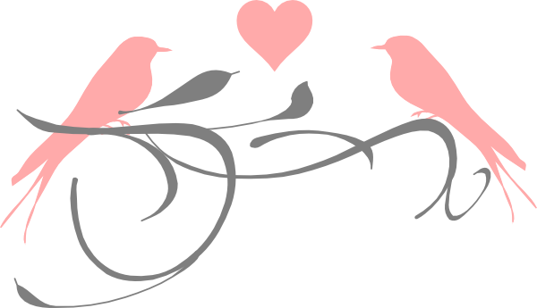 Download Hd Png Love Birds Banner Free Stock Love Birds Clipart