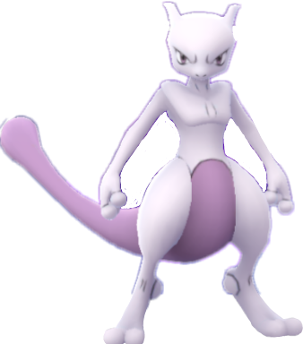 Mewtwo Transparent Pokemon Go - Mewtwo Pokemon Go Png (338x384), Png Download