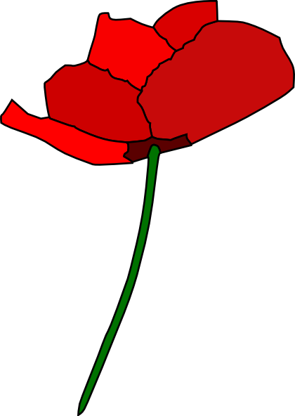 How To Draw Poppy From The Dreamworks Trolls Movie - Cartoon Poppy Flower (420x592), Png Download