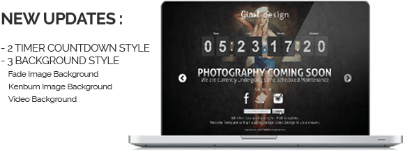 Coming Soon Site Template - Photography Under Construction Page (590x300), Png Download