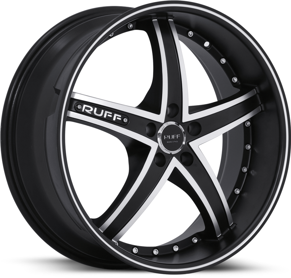 Car Wheel Png Image, Free Download - Ruff Racing Wheels R953 (1000x1000), Png Download