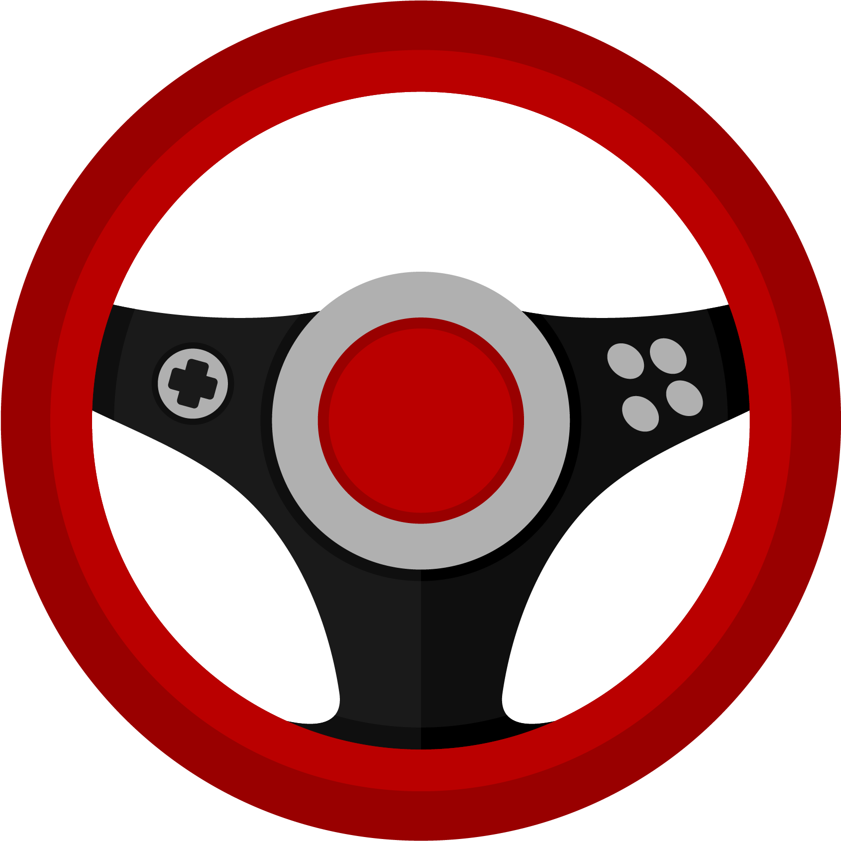 Car Steering Wheel Drawing At Getdrawings - Cartoon Steering Wheel (2371x2371), Png Download