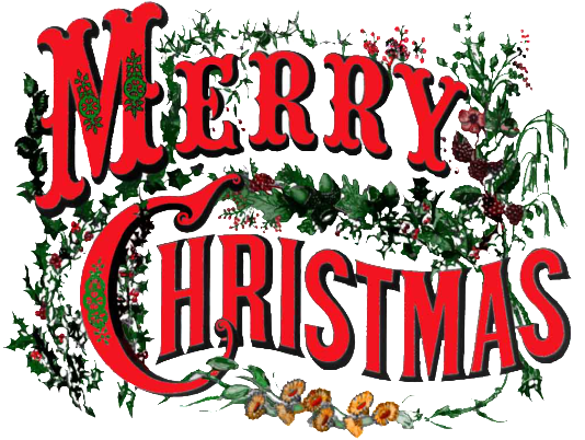 By Mafia Hacks - Victorian Merry Christmas A Vintage Christmas Card (540x405), Png Download