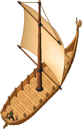 Medium Dragon Ship - Ultima Online (283x442), Png Download