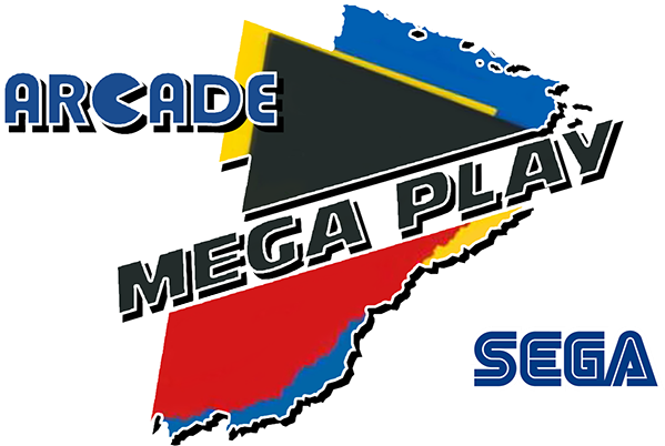 Arcade Megaplay Clearlogo - Sega Mega Play Logo (650x406), Png Download