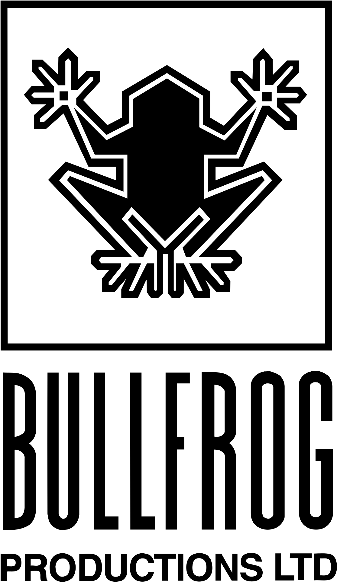 Bullfrog Productions (1200x2041), Png Download