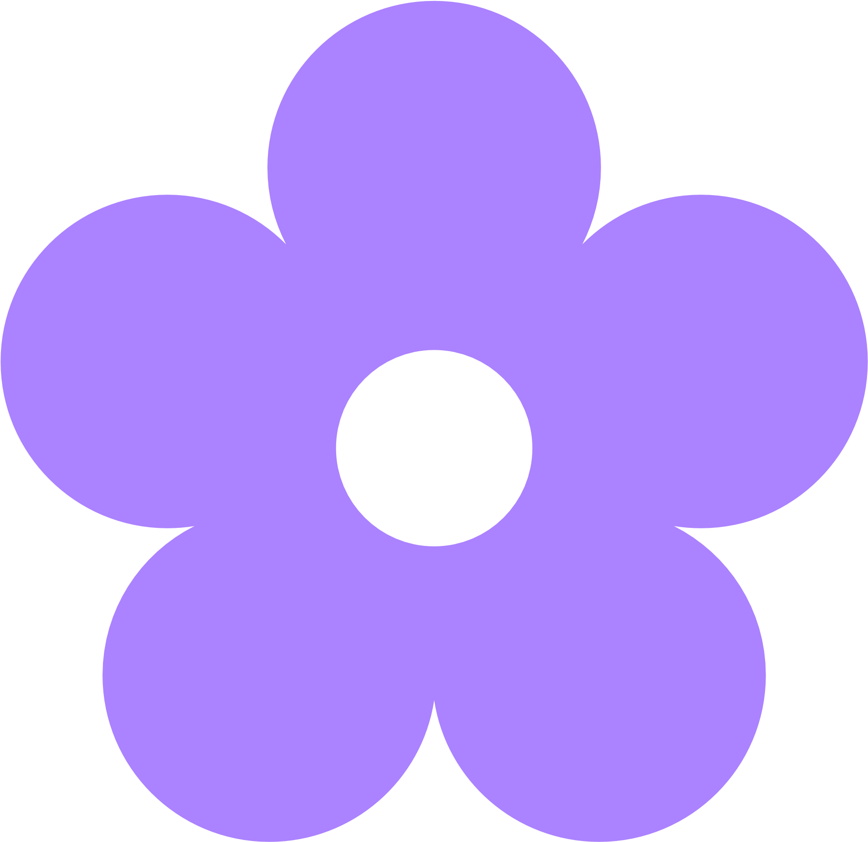 Free Icons Png - Flower Violet Clip Art (1969x1952), Png Download