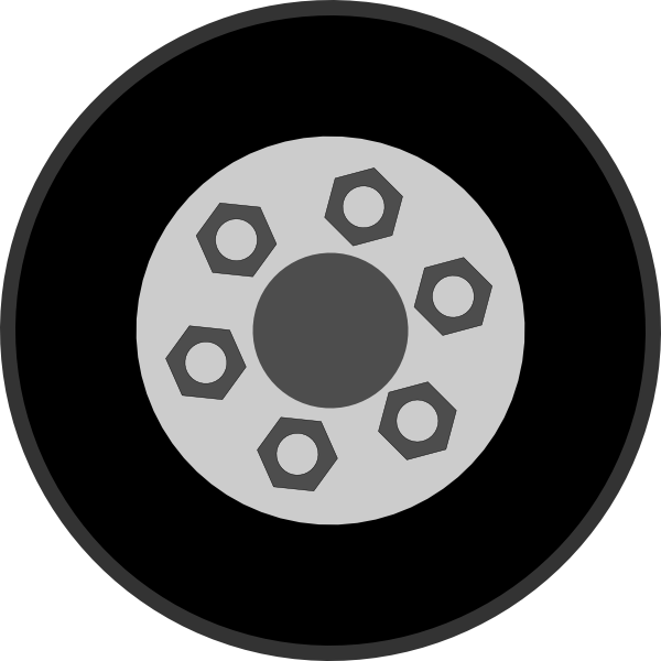 Image Of Tires - Truck Tire Clip Art (600x600), Png Download
