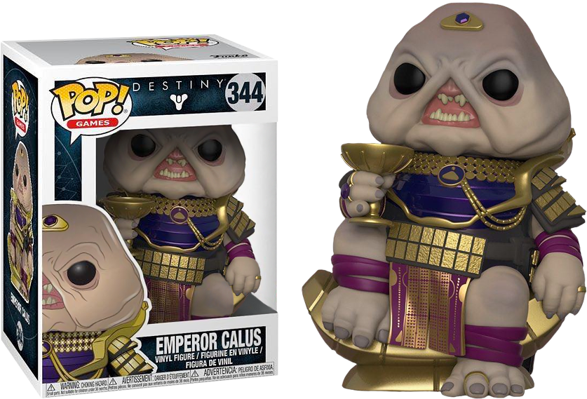 Destiny Emperor Calus Funko Pop Vinyl Figure (837x569), Png Download