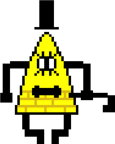 Bill Cipher (530x640), Png Download