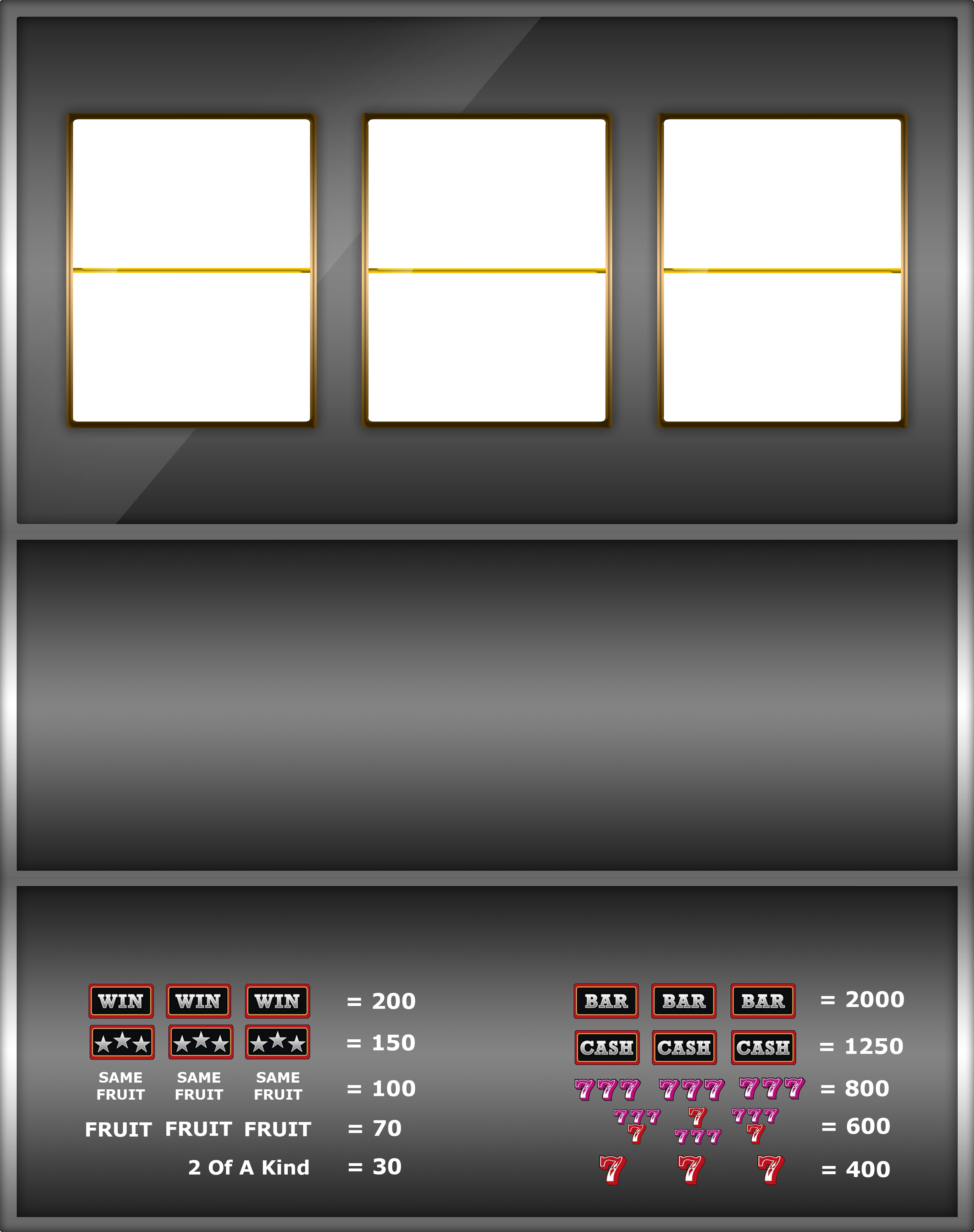 Slot Machine Png (2746x3472), Png Download