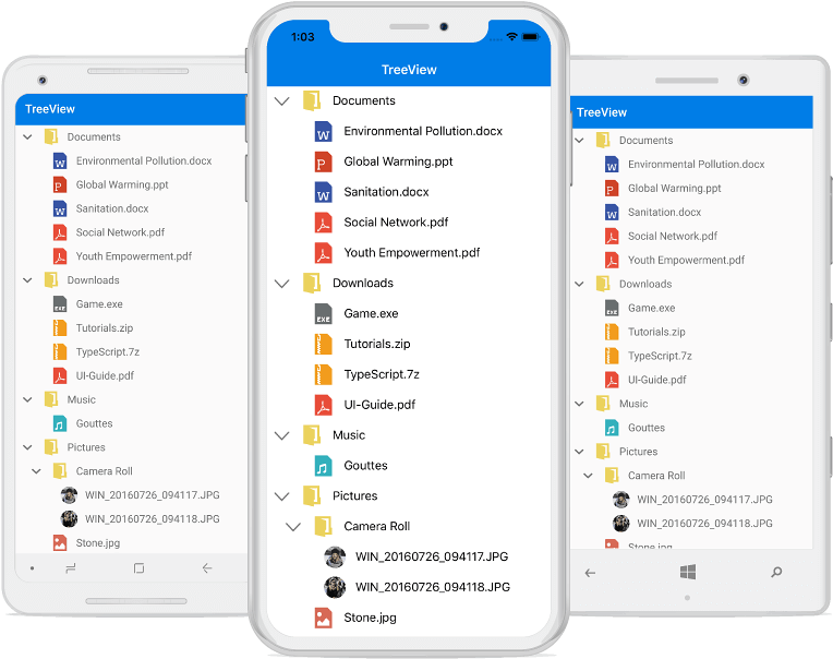 Tree View For Xamarin (780x635), Png Download