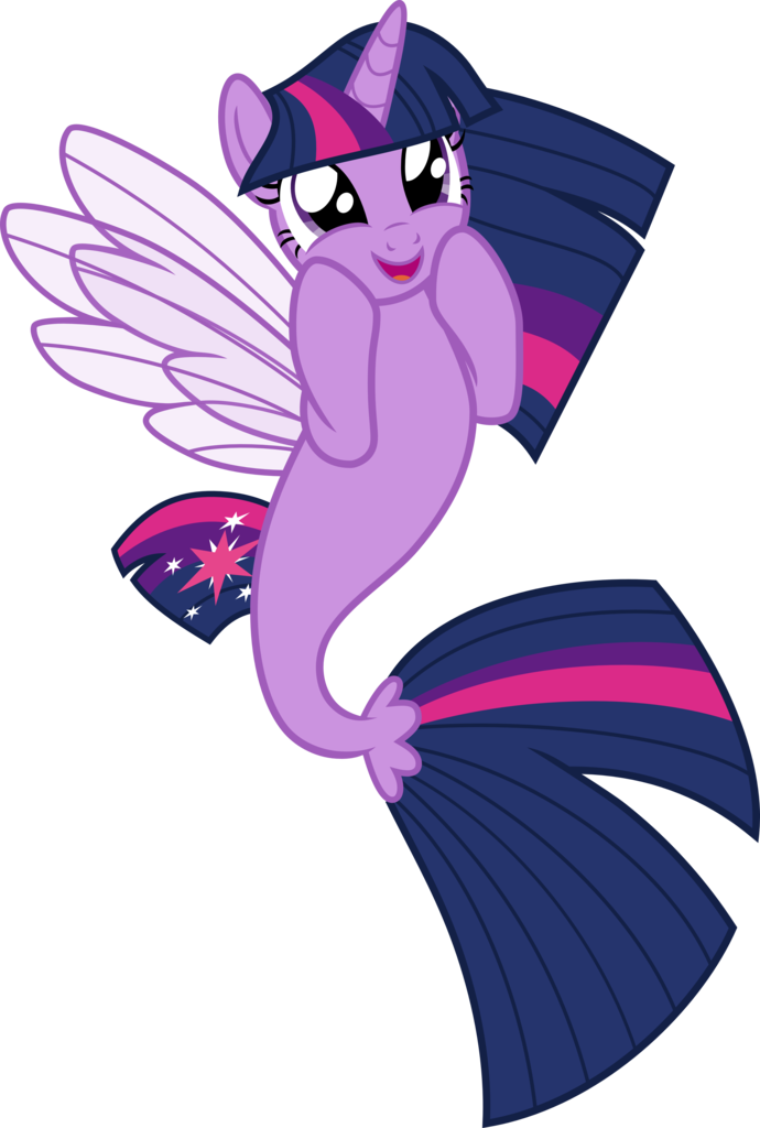 Pilot231, Cute, Hoof On Cheek, Safe, Seaponified, Seapony (690x1024), Png Download