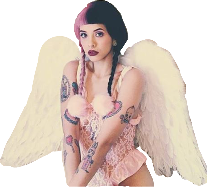 Melaniemartinez Angel Freetoedit (716x648), Png Download
