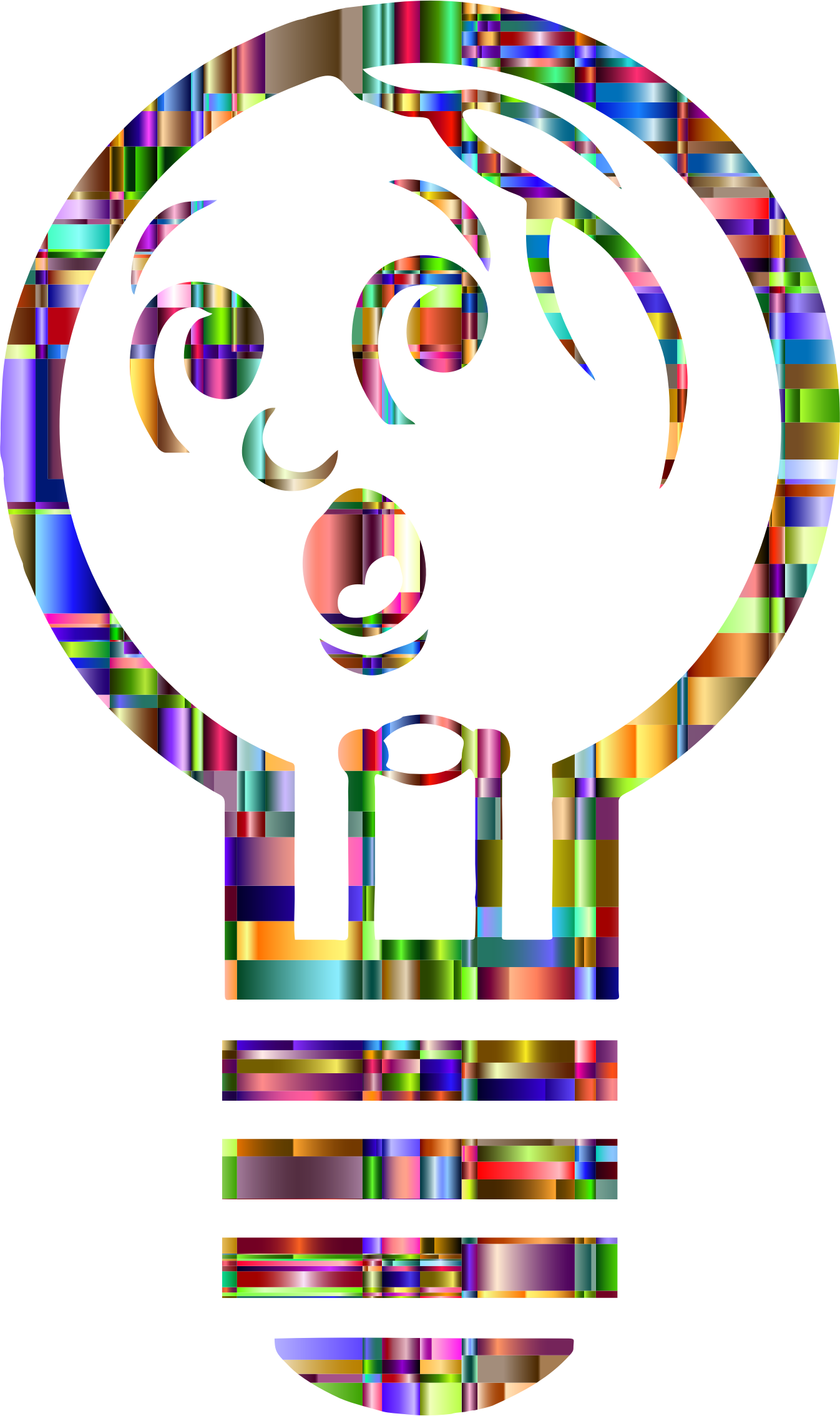 This Free Icons Png Design Of Checkered Chromatic Anthropomorphic (1346x2268), Png Download