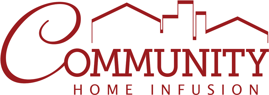 Home Infusion Red Png (1184x493), Png Download