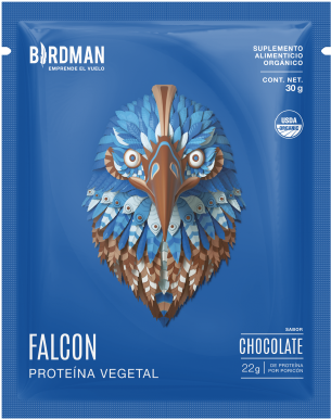 Birdman, Proteína Vegetal Chocolate, 30g (600x700), Png Download