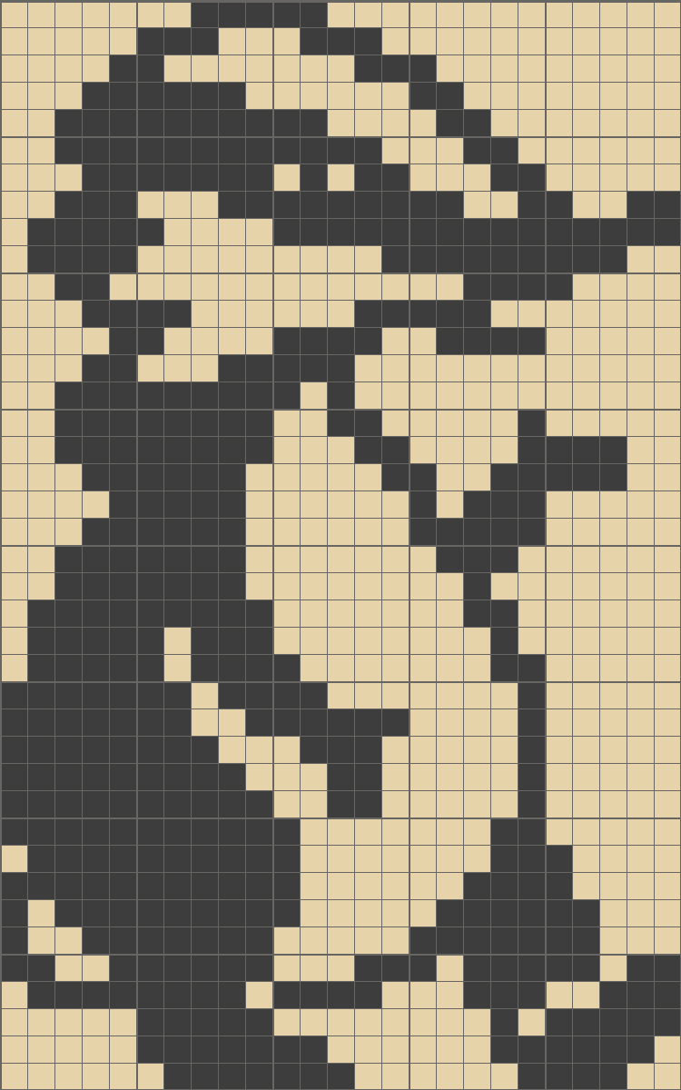 Solution For Original Crossme Level (750x1200), Png Download