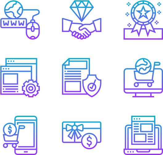 Online Marketplace (600x564), Png Download