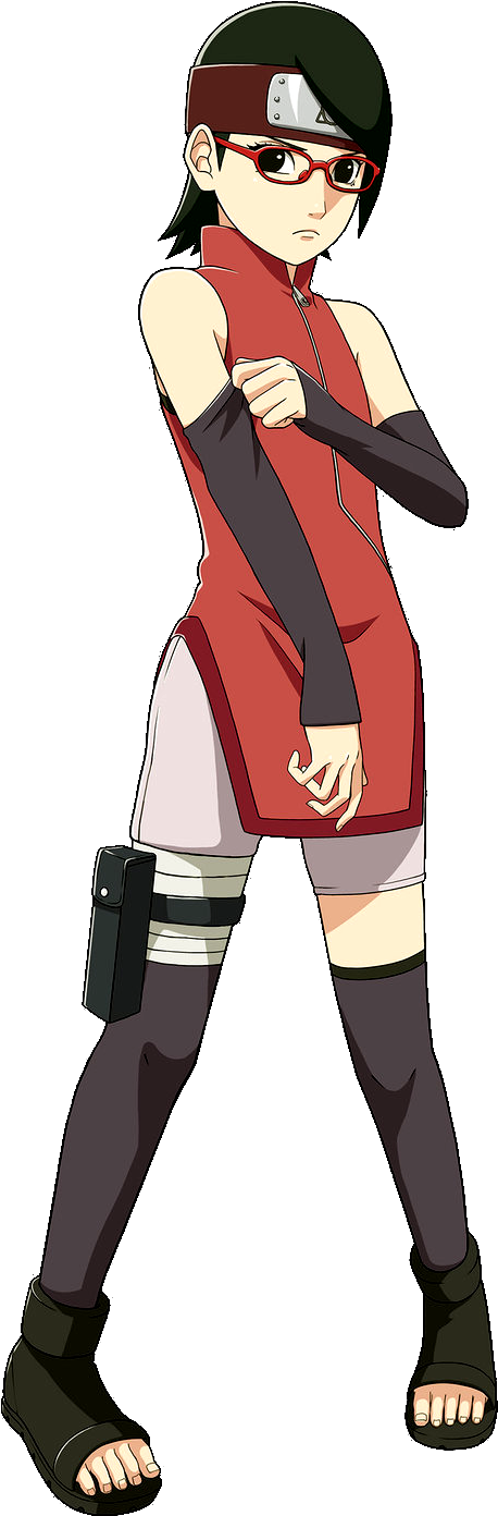 Sarada Uchiha (558x1425), Png Download