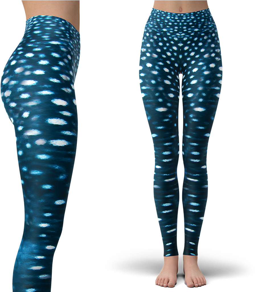 Whaleshark Leggings (1024x1024), Png Download