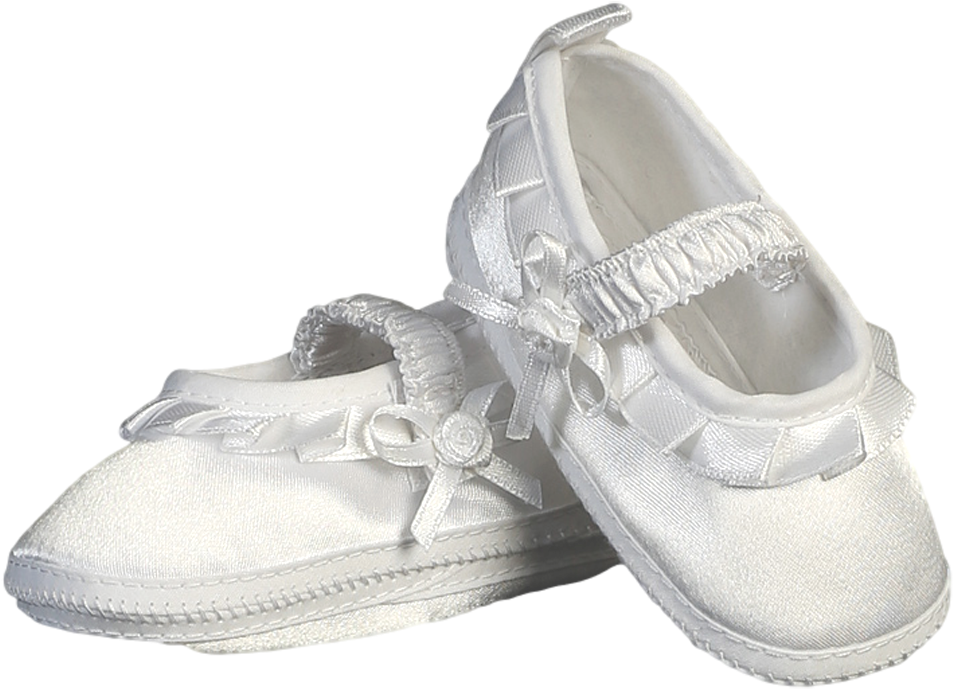 Ballet Slipper Booties White Satin Dress Shoes (1000x800), Png Download