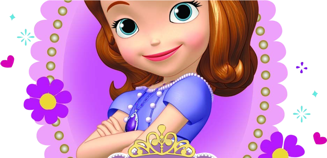 Princesita Sofia Png (1102x510), Png Download
