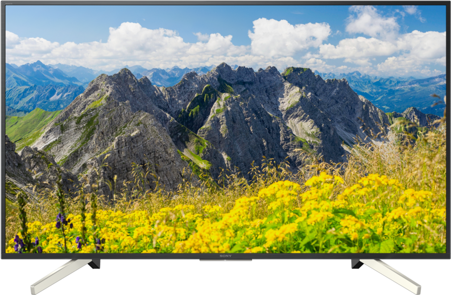 Sony Kd-49xf7596 49" Xf75 4k Ultra Hd Hdr Smart Tv (1000x1000), Png Download